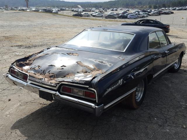 164397D209853 - 1967 CHEVROLET IMPALA BLACK photo 4