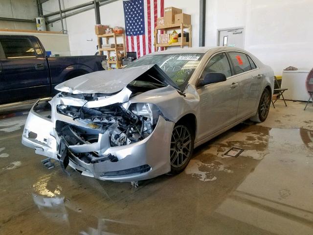 1G1ZB5E17BF259688 - 2011 CHEVROLET MALIBU LS SILVER photo 2