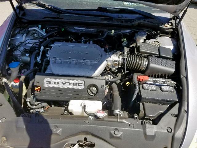 1HGCM66897A082740 - 2007 HONDA ACCORD EX SILVER photo 7