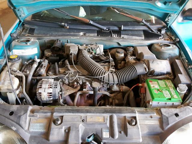 1G1JC1242V7141774 - 1997 CHEVROLET CAVALIER B BLUE photo 7