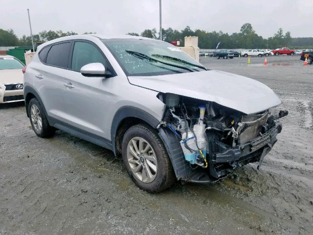 KM8J23A41GU116839 - 2016 HYUNDAI TUCSON SE SILVER photo 1