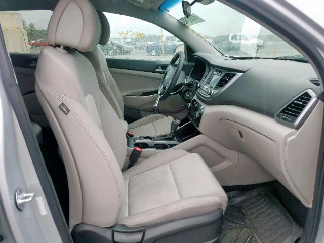 KM8J23A41GU116839 - 2016 HYUNDAI TUCSON SE SILVER photo 5