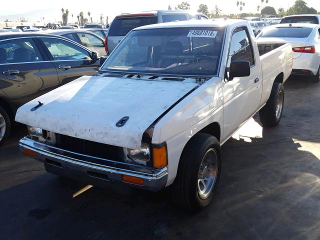 JN6ND11S3HW056990 - 1987 NISSAN D21 SHORT WHITE photo 2