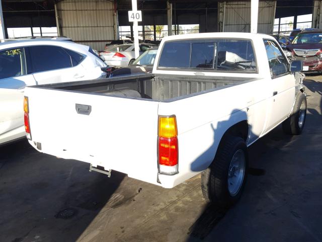 JN6ND11S3HW056990 - 1987 NISSAN D21 SHORT WHITE photo 4