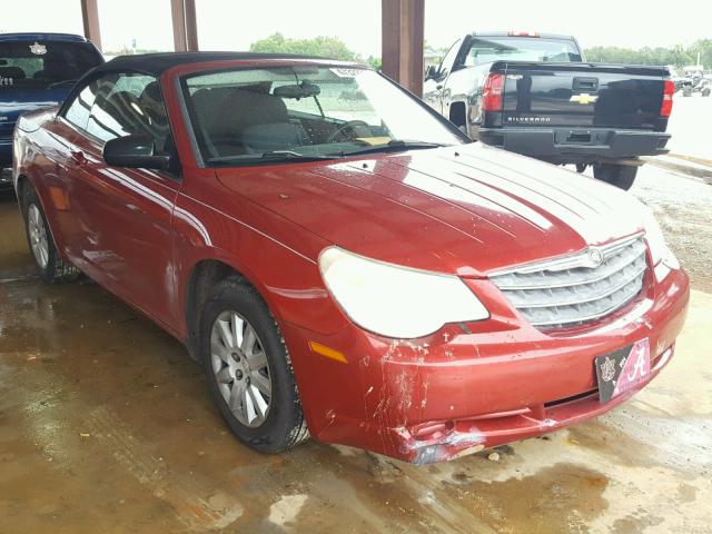 1C3LC45B79N515149 - 2009 CHRYSLER SEBRING LX RED photo 1