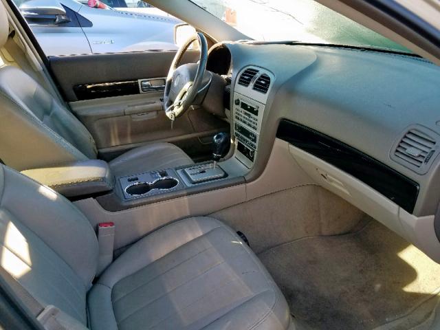 1LNHM86S74Y666418 - 2004 LINCOLN LS TAN photo 5