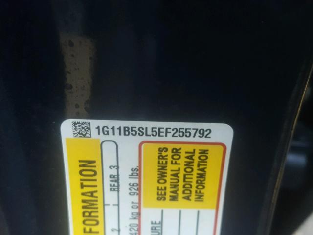 1G11B5SL5EF255792 - 2014 CHEVROLET MALIBU LS Mavi foto 10