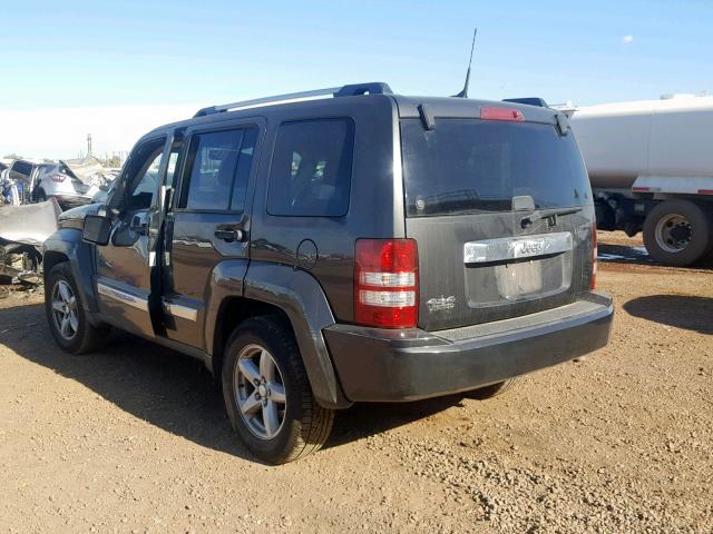 1J4PN5GK6BW514627 - 2011 JEEP LIBERTY LI GRAY photo 3