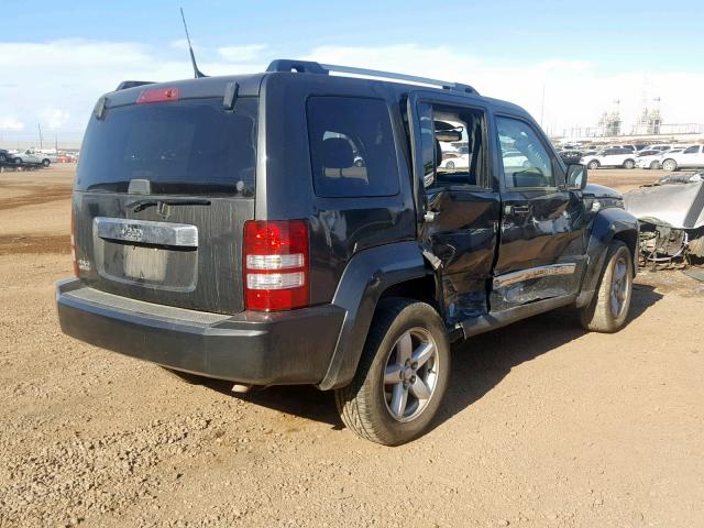 1J4PN5GK6BW514627 - 2011 JEEP LIBERTY LI GRAY photo 4