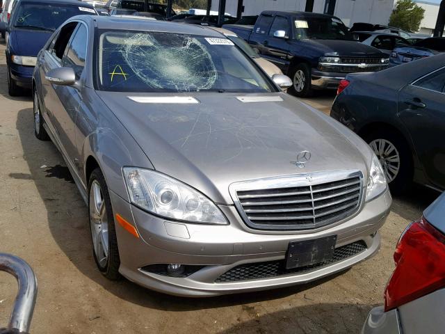 WDDNG71X77A040611 - 2007 MERCEDES-BENZ S 550 GRAY photo 1