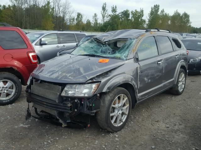 3C4PDDFG9DT606548 - 2013 DODGE JOURNEY R/ GRAY photo 2