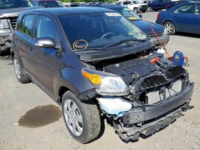 JTKKUPB47E1040463 - 2014 TOYOTA SCION XD GRAY photo 1