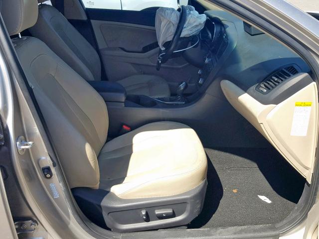 KNAGM4AD3C5031260 - 2012 KIA OPTIMA HYB SILVER photo 5