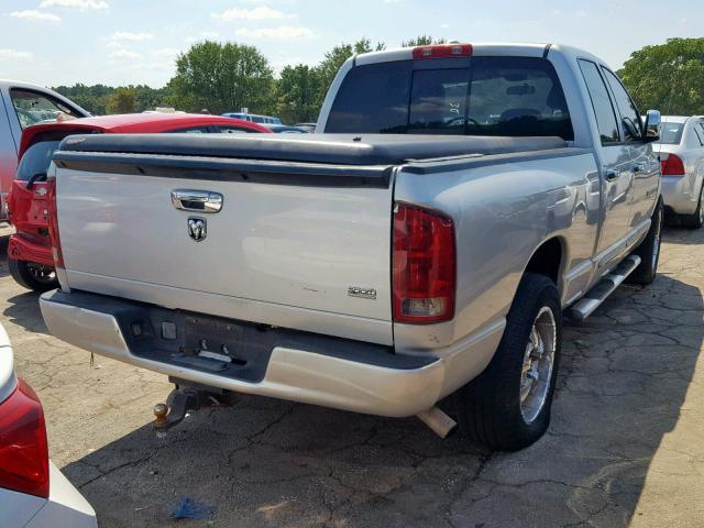 1D7HA18276S617068 - 2006 DODGE RAM 1500 S SILVER photo 4