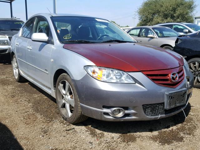 JM1BK324061539144 - 2006 MAZDA 3 S GRAY photo 1