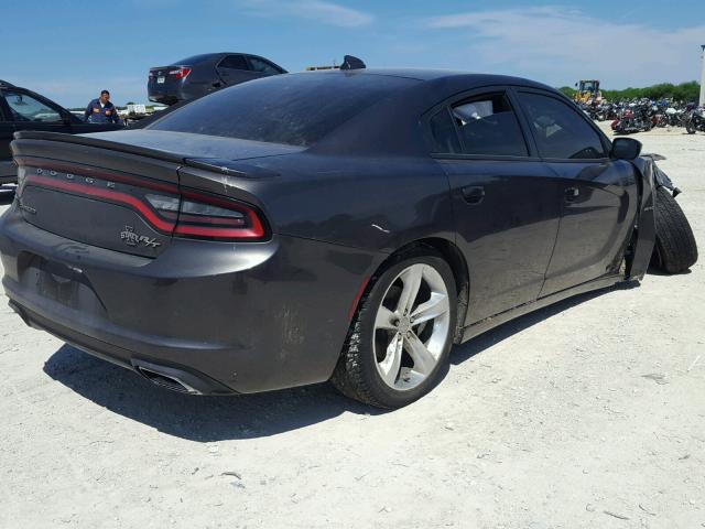 2C3CDXCT0GH186892 - 2016 DODGE CHARGER R/ GRAY photo 4
