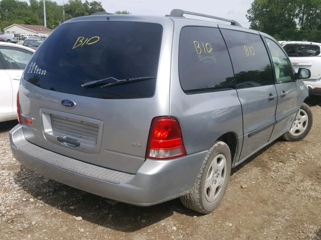 2FMZA516X7BA17364 - 2007 FORD FREESTAR S GRAY photo 4