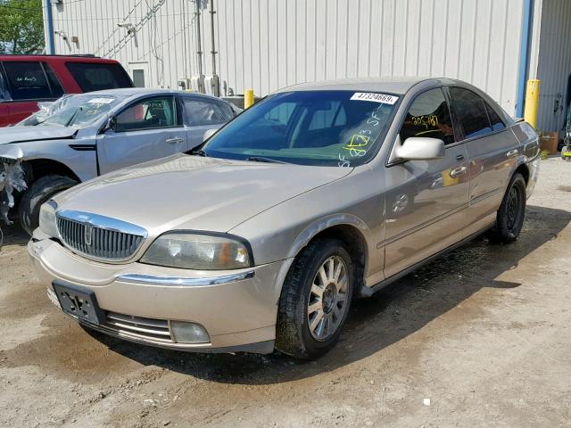 1LNHM86S05Y612444 - 2005 LINCOLN LS ბეჟი ფოტო 2