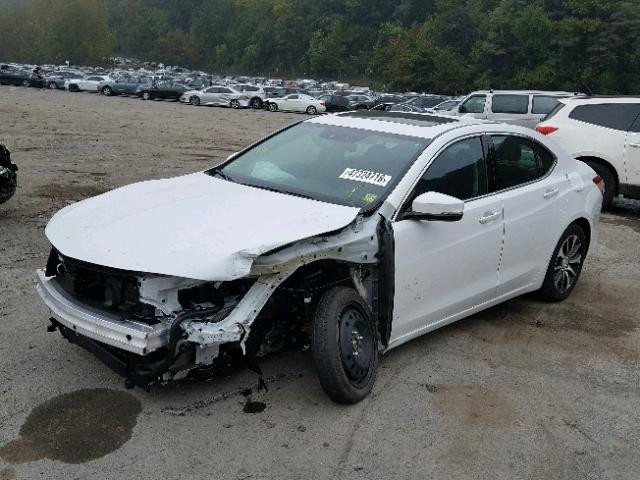 19UUB2F3XKA002989 - 2019 ACURA TLX WHITE photo 2