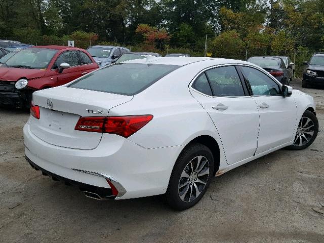 19UUB2F3XKA002989 - 2019 ACURA TLX WHITE photo 4