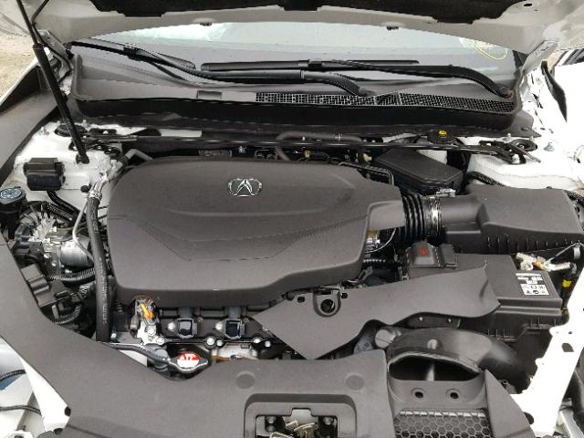 19UUB2F3XKA002989 - 2019 ACURA TLX WHITE photo 7