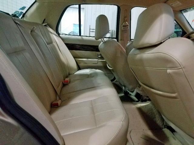 2MEFM75V66X647149 - 2006 MERCURY GRAND MARQ GOLD photo 6