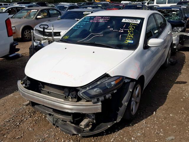 1C3CDFBB6GD624590 - 2016 DODGE DART SXT WHITE photo 2