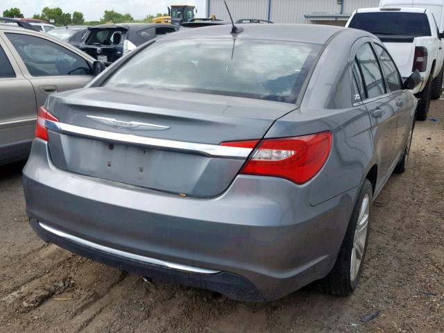 1C3CCBBB7CN146289 - 2012 CHRYSLER 200 TOURIN GRAY photo 4