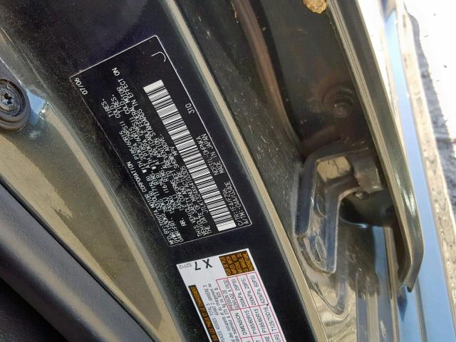 JTLKT324X64103305 - 2006 TOYOTA SCION XB 黑色 照片 10