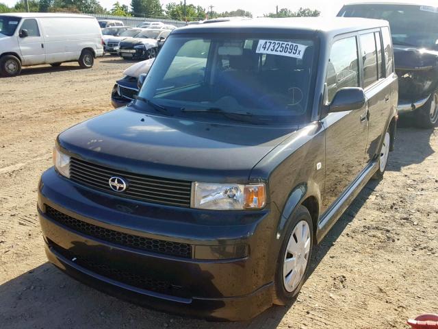 JTLKT324X64103305 - 2006 TOYOTA SCION XB 黑色 照片 2