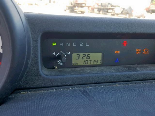 JTLKT324X64103305 - 2006 TOYOTA SCION XB 黑色 照片 8