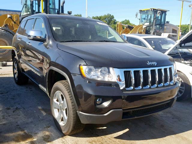 1C4RJEBG1DC636510 - 2013 JEEP GRAND CHER BLACK photo 1