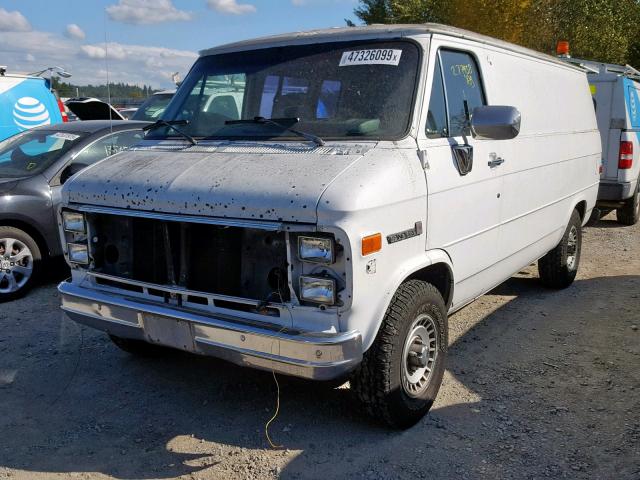 1GTEG25K0L7506690 - 1990 GMC VANDURA G2 WHITE photo 2