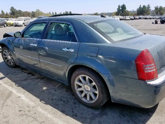 2C3LA63H16H264805 - 2006 CHRYSLER 300C TEAL photo 3