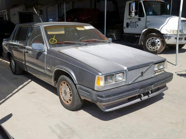 YV1DX8848F1104171 - 1985 VOLVO 740 GLE GRAY photo 1