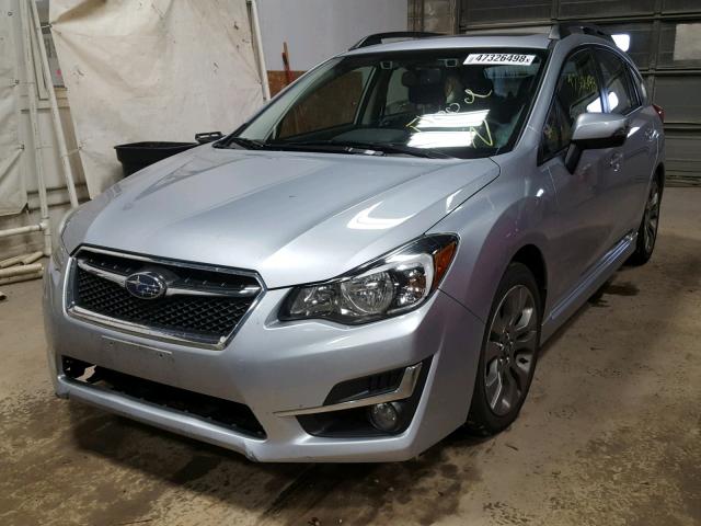 JF1GPAS6XG8216358 - 2016 SUBARU IMPREZA SP SILVER photo 2