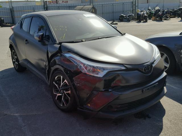 NMTKHMBX5JR058797 - 2018 TOYOTA C-HR XLE BLACK photo 1