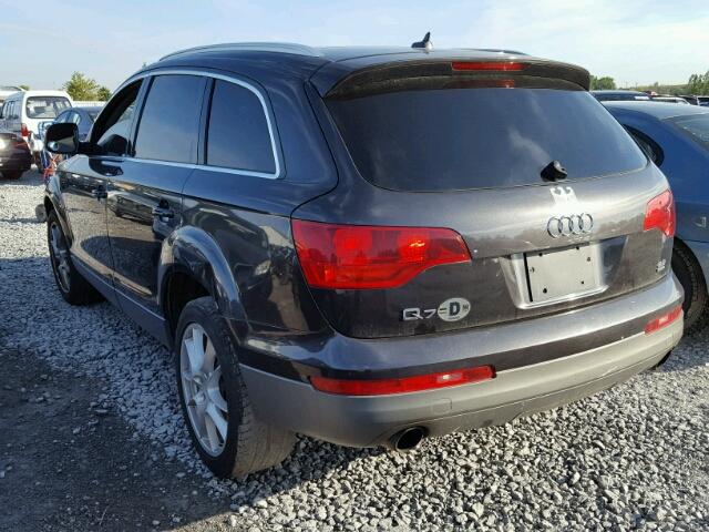 WA1AV74LX7D030512 - 2007 AUDI Q7 4.2 QUA GRAY photo 3