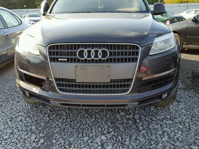 WA1AV74LX7D030512 - 2007 AUDI Q7 4.2 QUA GRAY photo 9