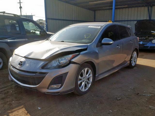 JM1BL1H52A1182558 - 2010 MAZDA 3 S SILVER photo 2