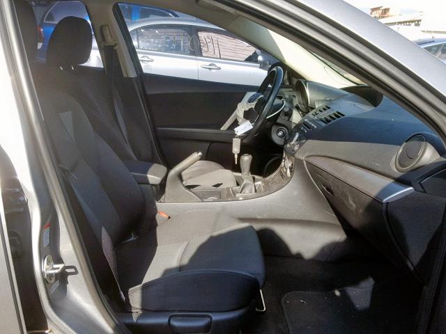 JM1BL1H52A1182558 - 2010 MAZDA 3 S SILVER photo 5