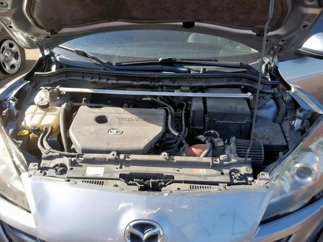 JM1BL1H52A1182558 - 2010 MAZDA 3 S SILVER photo 7