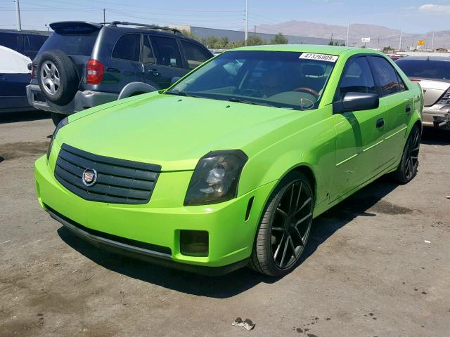 1G6DP577260178078 - 2006 CADILLAC CTS HI FEA GREEN photo 2