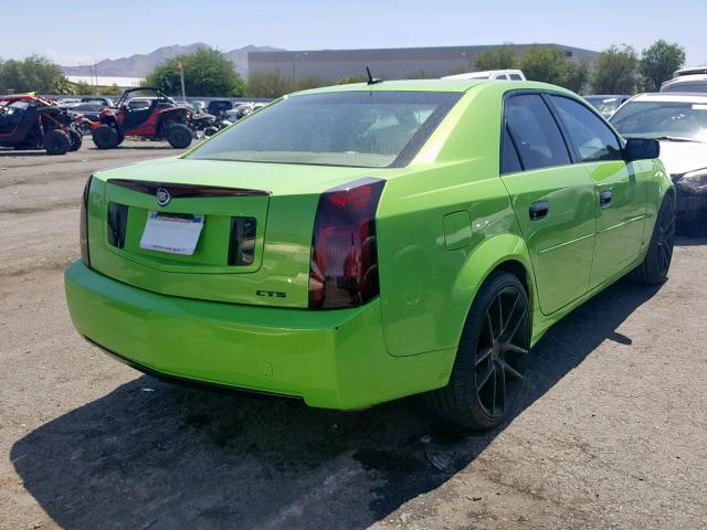 1G6DP577260178078 - 2006 CADILLAC CTS HI FEA GREEN photo 4