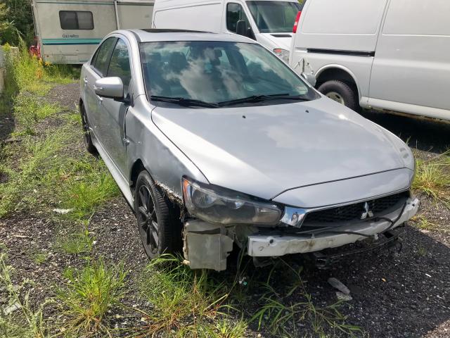 JA32U2FU3HU000421 - 2017 MITSUBISHI LANCER ES GRAY photo 3