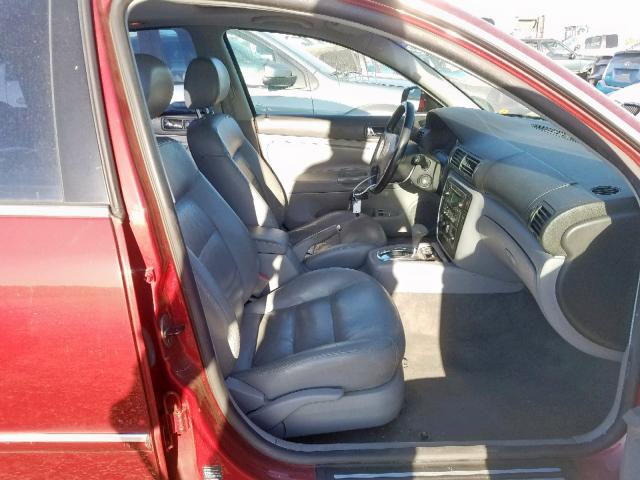 WVWPD63B83P286288 - 2003 VOLKSWAGEN PASSAT GLS RED photo 5