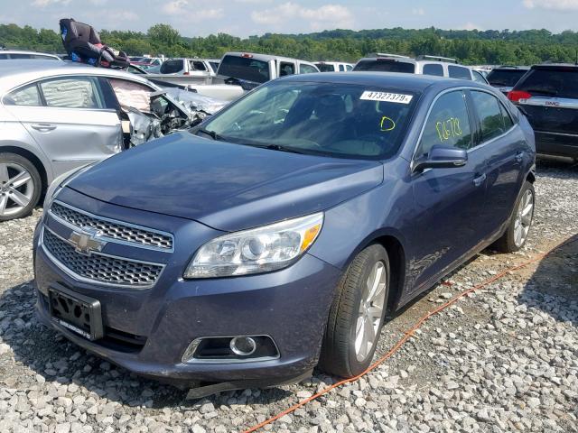 1G11H5SA8DF270914 - 2013 CHEVROLET MALIBU LTZ ლურჯი ფოტო 2