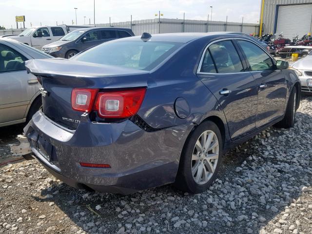 1G11H5SA8DF270914 - 2013 CHEVROLET MALIBU LTZ ლურჯი ფოტო 4