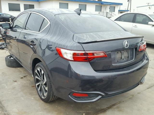 19UDE2F83GA015710 - 2016 ACURA ILX PREMIU CHARCOAL photo 3