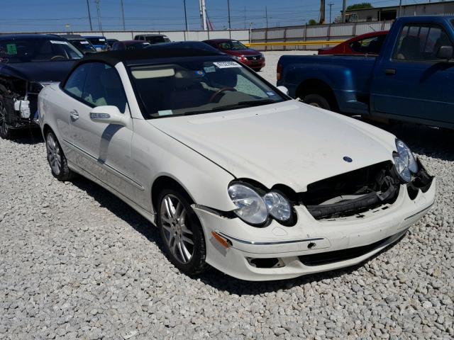 WDBTK56F99T102004 - 2009 MERCEDES-BENZ CLK 350 WHITE photo 1